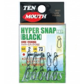 NT Ten Mouth Hyper Snap, Black - D.XHB