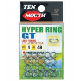 NT Ten Mouth Hyper Ring GT, Stainless - D.XRSG