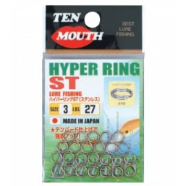 NT Ten Mouth Hyper Ring ST, Stainless - D.XRST