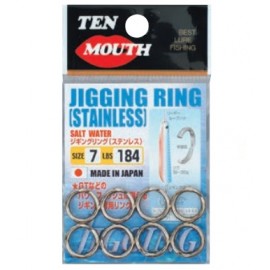 NT Ten Mouth Jigging Ring, Stainless - D.XRSJ