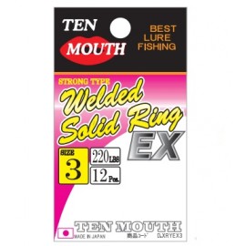NT Ten Mouth Welded Solid Ring EX, Stainless - D.XRYEX